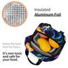 Psychedelic Bioluminescent Trippy Jellyfish Insulated Lunch Bag for Women Office Cooler Thermal Food Box Tote Lunch Boxes