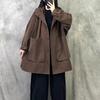 Retro High-End Loose Hooded Windbreaker Jacket (Autumn 2025) - Plus Size Temperament Slimming Fashion