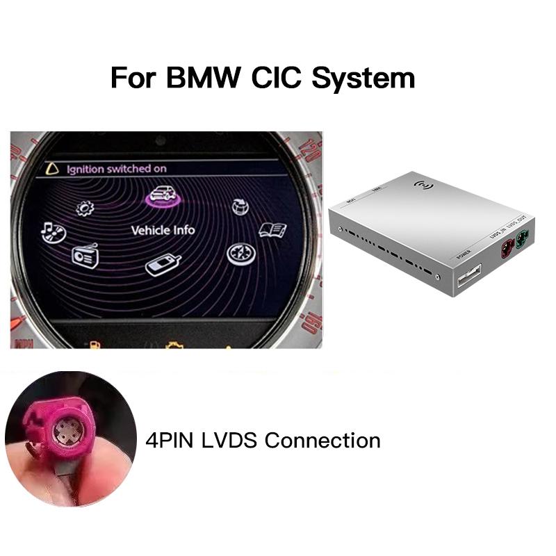 Wireless CarPlay Android Auto for BMW Mini R55 R56 R57 R58 R59 R60 R61 F54 F55 Clubman Countryman Hardtop John Cooper F56 F57