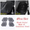 Door Speaker / Pillar A Horn Audio Sound Frame Cover Trim For Toyota Highlander / Kluger  - 2025 Stainless Steel Accessories