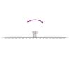 Rain Shower Head Stainless Steel 304 40 x 30 cm Rectangular