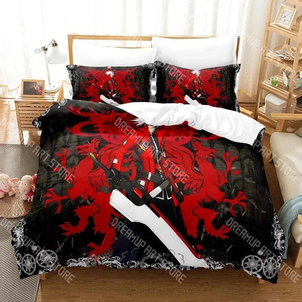 Fashion BlazBlue Alter Memory Bedding Set Single Twin Full Queen King Size Bed Set Kids Bedroom Duvetcover Sets Bed Sheet Set