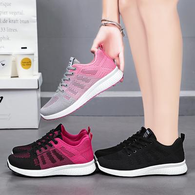 Women Sneakers Mesh Breathable Fashion Shallow Sneakers Spring Summer and Autumn Comfortable Round Toe Sneakers Shoes for Women