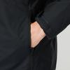 Columbia Solid Color Fleece Three-In-One Hooded Jacket Men Outerwear Black WE0572-011