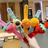 Pineapple Hand Clap Ring Strawberry Plush Slap Bracelet Kids Toys Clap Circle Toys  Party Supplies