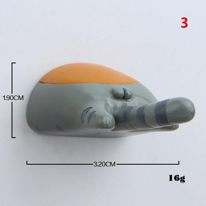 Roztomilý Kreslený Pes Kočka Styl Zadek Nálepka na Lednici Držák na Klíče Kreativní Magnetická Nástěnka Samolepky na Obklady Magnet Roztomilý Kreslený