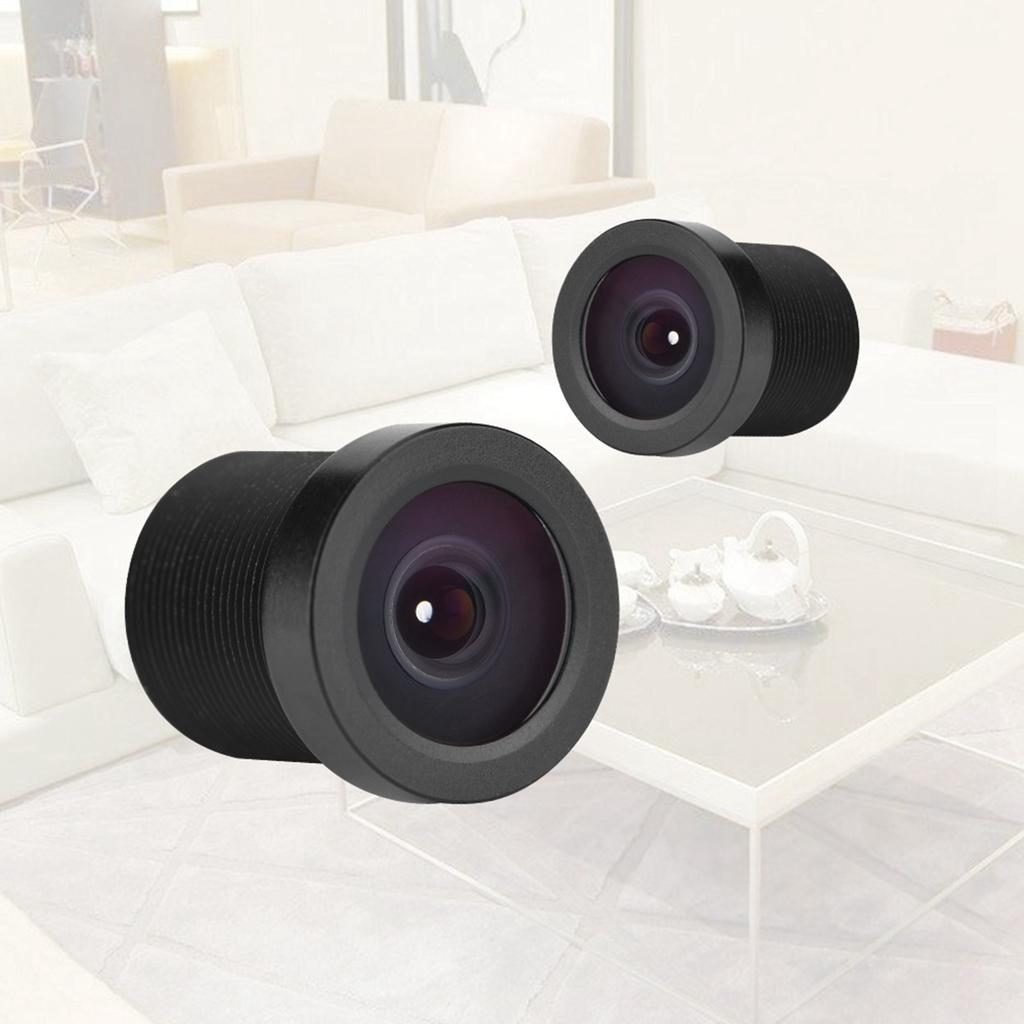 Lente de Placa Lente CCTV 1.8mm 170° Grande Angular 1MP IR Lente de Placa para Câmera de Segurança CCTV CCD 1/3" e 1/4"