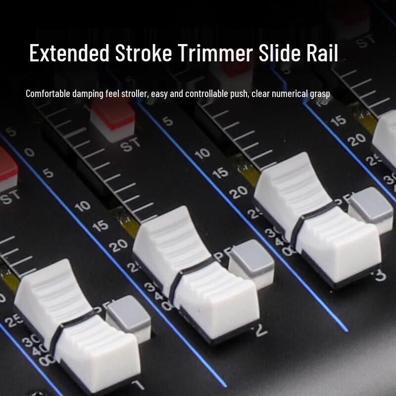 SAST G65 12-Channel Audio Mixer CN plug (adapter included)