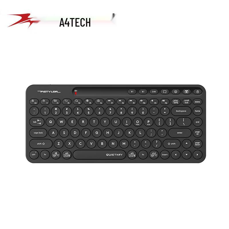 

A4TECH FBK36C Dual-Mode Wireless Silent Keyboard with AI