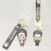 HUNTER X HUNTER Figure Keychain Anime Cartoon GON·FREECSS Doll Pendent Keyring Car Key Holder Accessories Jewelry Kids Toy Gifts