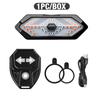 USB Rechargeable Outdoor Cycling Taillights Smart Indicator Light  Outdoor Night Riding