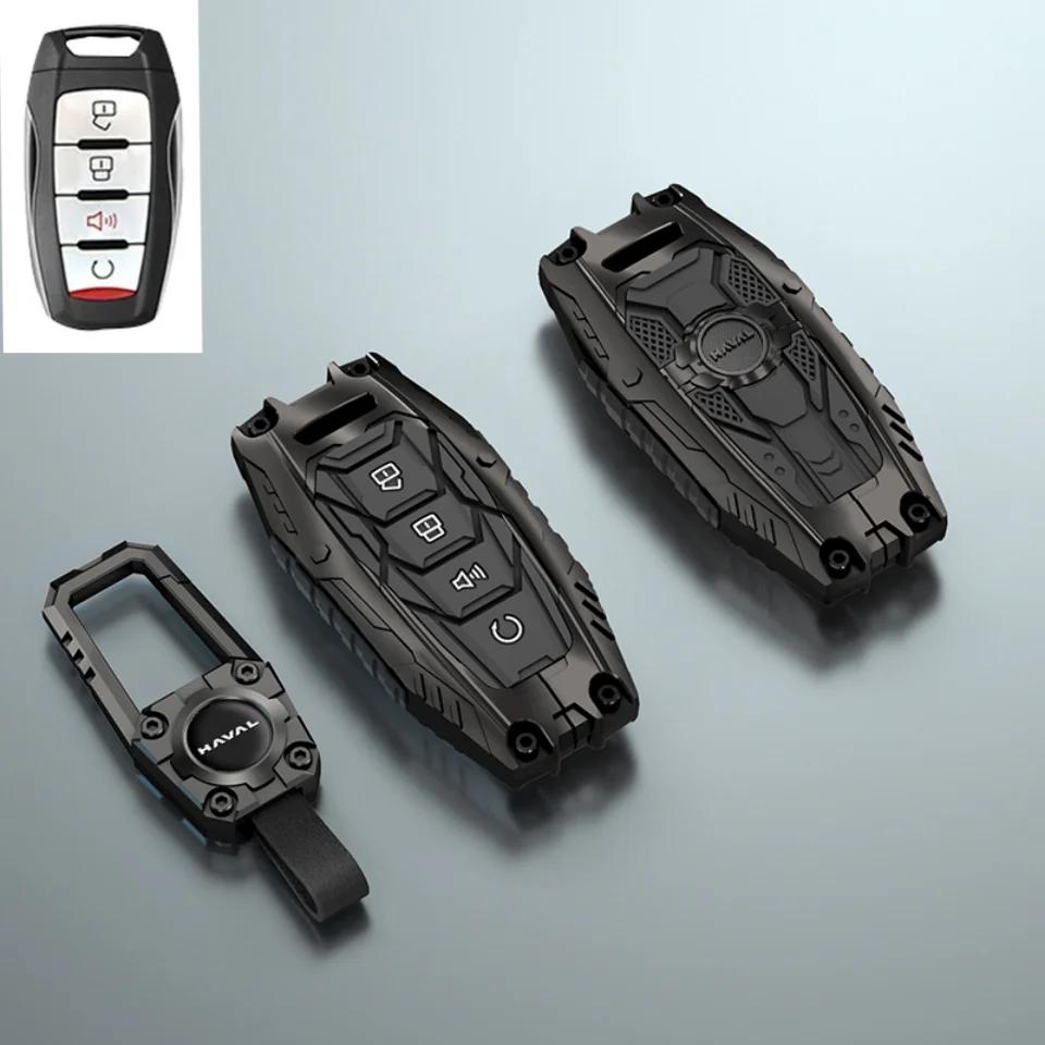 Car Key Case Cover For Great Wall Haval Jolion H6 H7 H4 H9 F5 F7 F7X F7H H2S Gmw Dargo Shell Fob Accessories