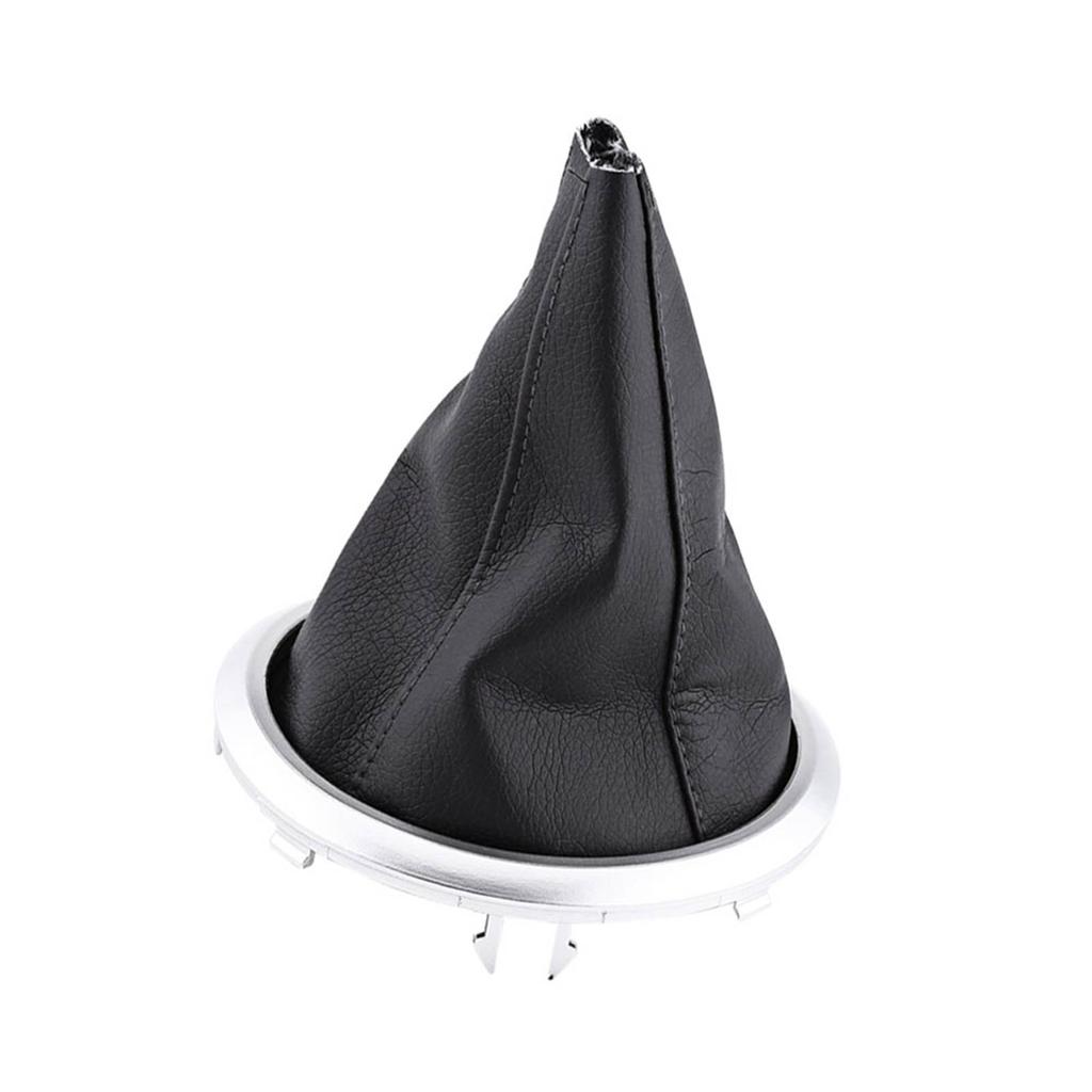 Car Black Manual Transmission Shift Lever Frame Boot Cover Fit For Suzuki Swift SX4 2005 2010