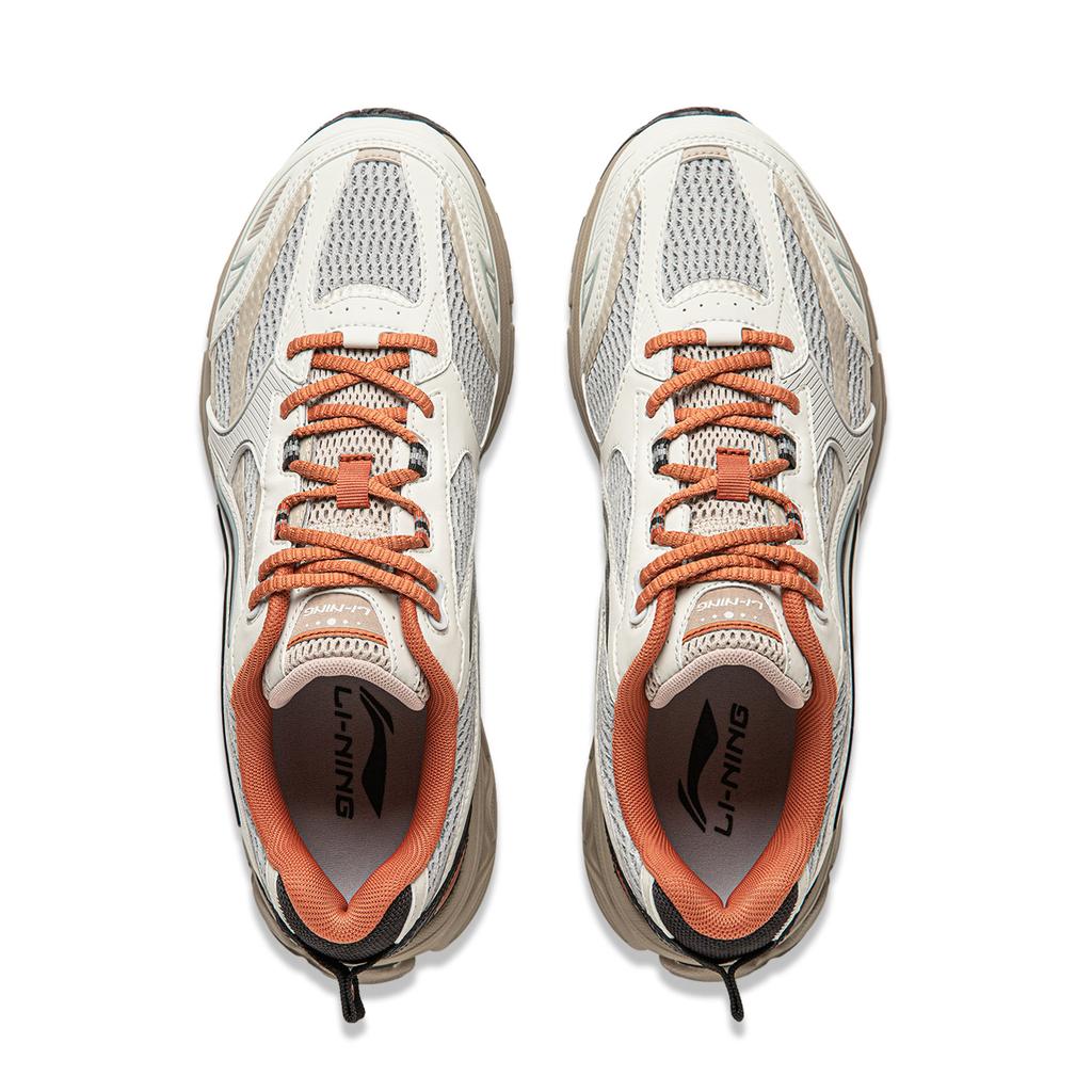 Li Ning Fuyiao 2.0 Classic Retro Dual Cushioning Stable Support Shock Absorption Non-Slip Wear-Resistant Lightweight Low-Top Running Shoes ARXU001-6