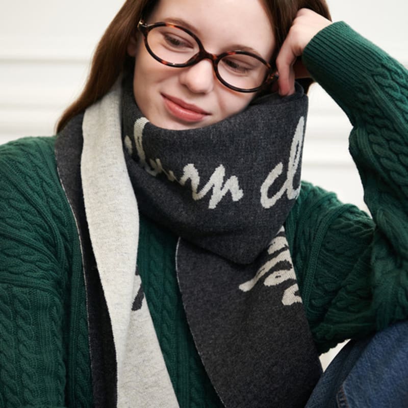 REKINDLE NOWASH Signature Muffler_Dark gray