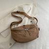 Minimalistische Oxford-Stoff-Umhängetasche für Damen Stilvolle Brust-Schultertasche