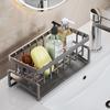 Multifunctional Kitchen Sink Storage Rack & Sponge Holder
