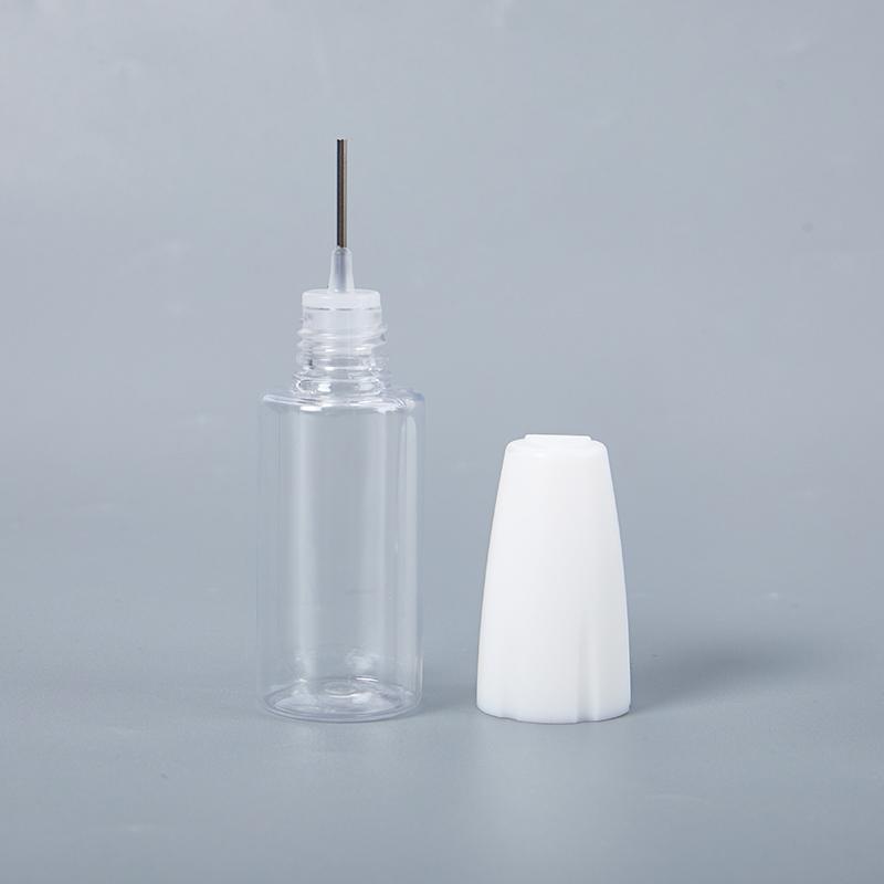 

10ml Plastic Dropper Bottle Needle Tip Refillable Bottle For Diy Scrapbooking Craft Eye Liquid With Childproof Cap білий