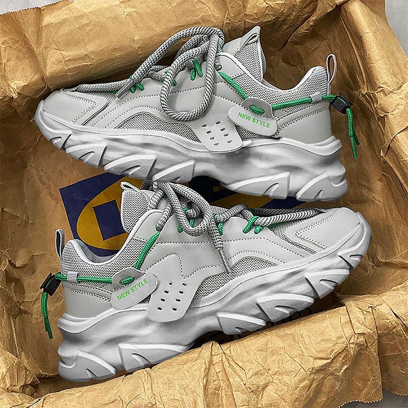 Men‘s Casual Sneakers New High Quality Comfortable Versatiled White Shoes Outdoor Running Four Seasons Luxury Men Platform Shoes