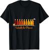 Walk Monks Zen Art Walk for Aloka Peace Design Unisex T-Shirt