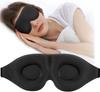 Sleep Mask For Side Sleeper, Light Blocking Sleeping Eye Mask For Women Men, 3D Contoured Cup Night Blindfold, Luxury Eye Cover