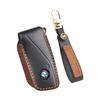 BMW Leather Key Cover - Premium Cowhide Shell for Men