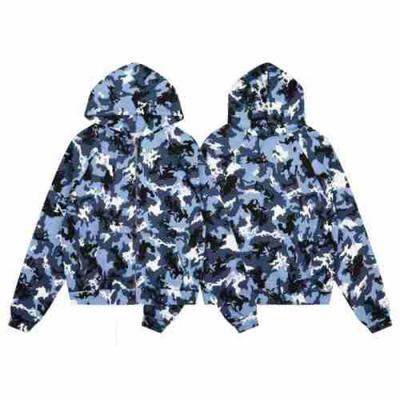 Mens Camo Hoodie Oversized Streetwear Sweatshirt Cotton Blend Fall Casual Wear