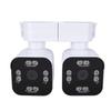 Dual Lens Outdoor Cameras 2.5K 5MP House Camera Wired Plug in WiFi Security Camera with Microphone Sound Video PTZ Auto