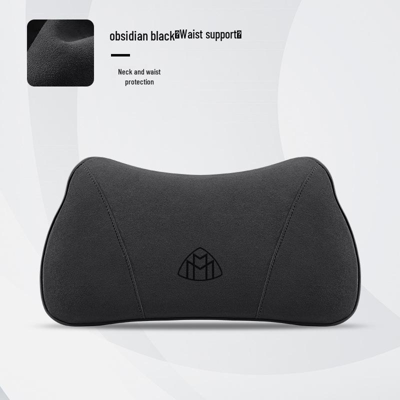Maybach Mercedes-Benz Xiaomi SU7 Car Neck & Lumbar Support Cushion - Purple