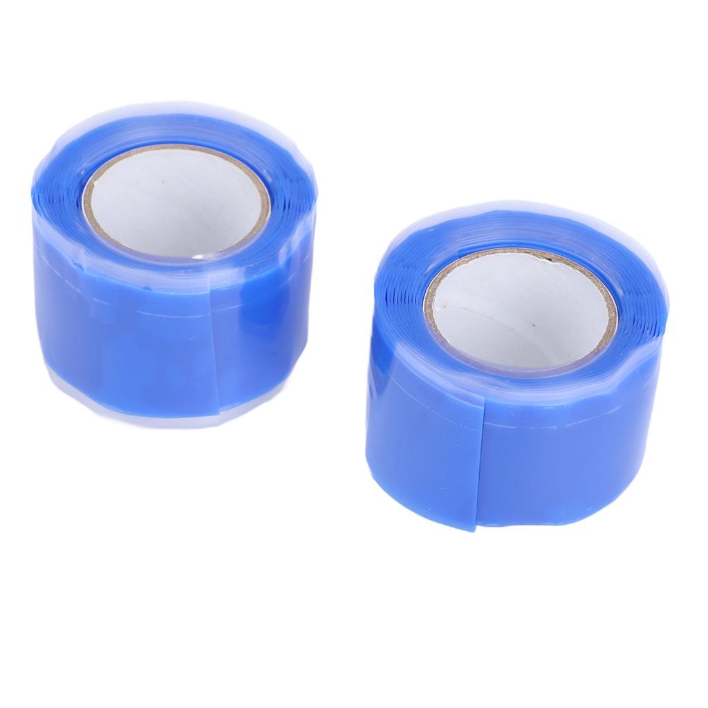 2 Rolls Kayak Paddle Grip Tape 4.92ft Anti Slip Self Fusing Silicone Tape for Pull Up Bars Sports Gym Equipment Tools