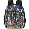 Wytrzymały Materiał Oxford Titan Plecak na Monitor Modny Unisex 15-calowy Tornister Szkolny