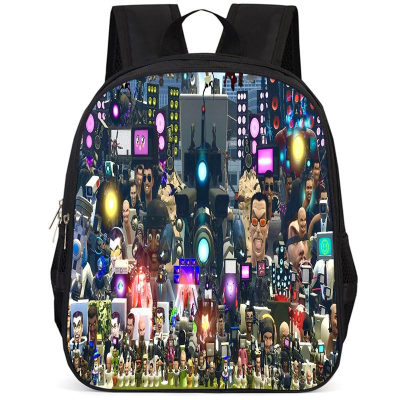Wytrzymały Materiał Oxford Titan Plecak na Monitor Modny Unisex 15-calowy Tornister Szkolny