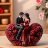 3D Rose Flower Heart Shape Silicone Candle Molds for Candle Soap Wedding Decoration Cake Molds Chocolate Fondant Molds