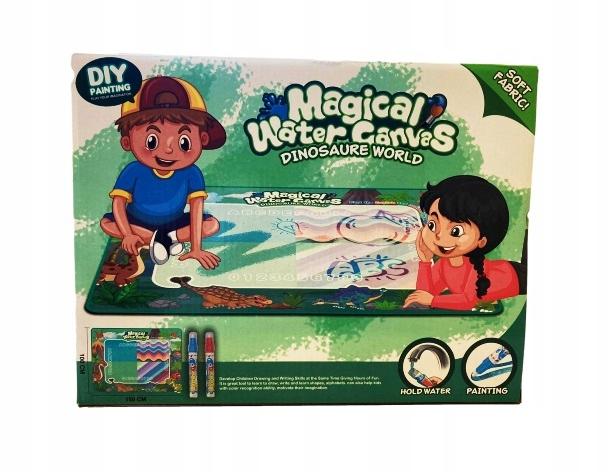 MATA DO KOL. PISAKIEM WODNYM DINO 150x100 9934