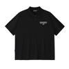 Casual Versatile Embroidered Polo Shirt Men Tops Black T11M432102FBK