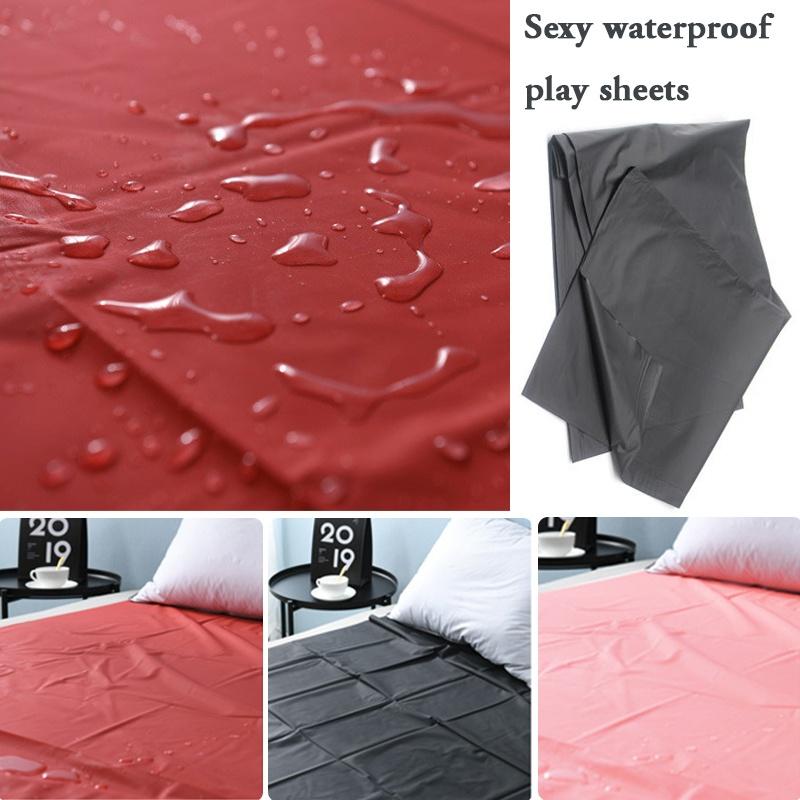 Waterproof Adult Sex Bed Sheets For Sex Game Lubricants Waterproof Bed Cover Couple Flirt Bondage Wet Play Sex Tool