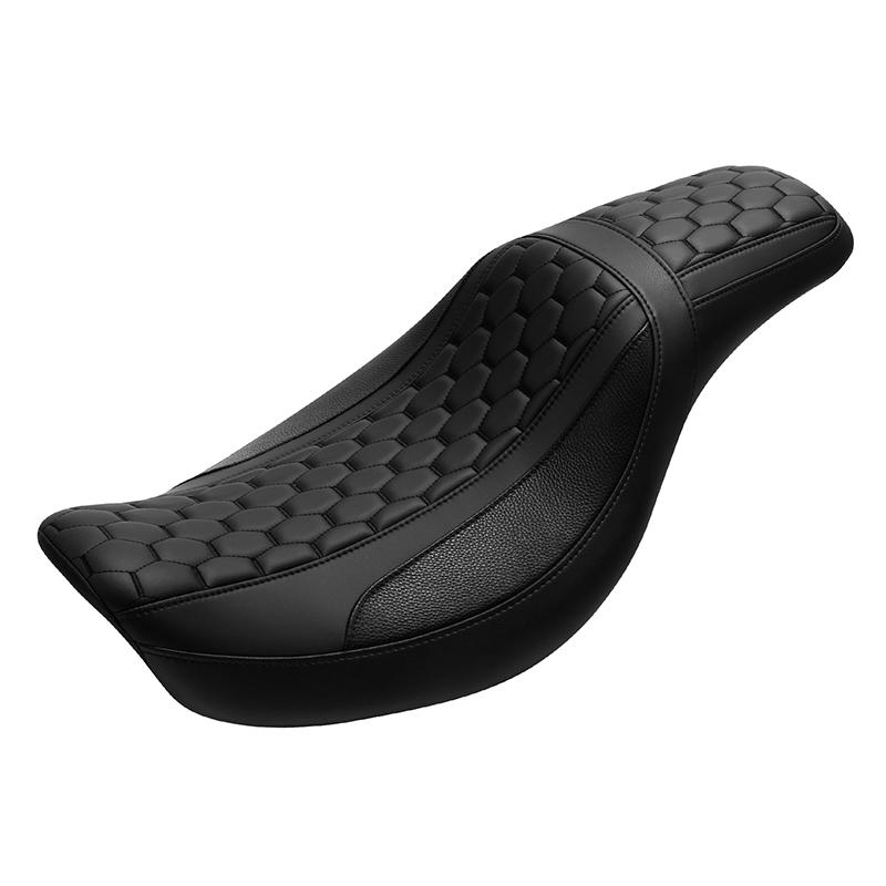 Motorcycle Driver Passenger Seat For Harley Dyna Street Bob Low Rider 2006-2017 Switchback 2012-2016