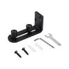 Heavy Duty Sliding Door Floor Guide Adjustable Roller Corrosion-Resistant Hardware Set for Home Office Sliding Doors