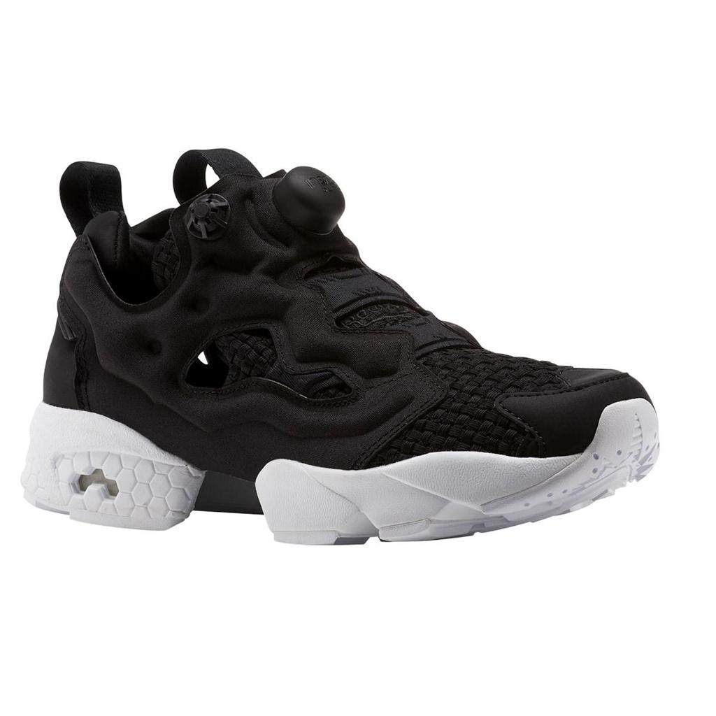 Reebok Instapump Fury Woven Running Shoes Black/White Women's CM9791