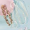 Luxury Handmade Rhinestone Belt For Wedding Banquet Gown Fashion Photo Studio Waist Accessory Elegant Bridal Sash Decor