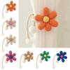 1PC Fibbia Magnetica Fibbia per Tenda Clip Moda Chiusura a Perla Forma di Fiore Fibbie per Tenda da Finestra Fermatenda Decorazione per la Casa