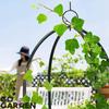 Metal tower garden pergola for climbers, roses, flowers, garden plants, metal