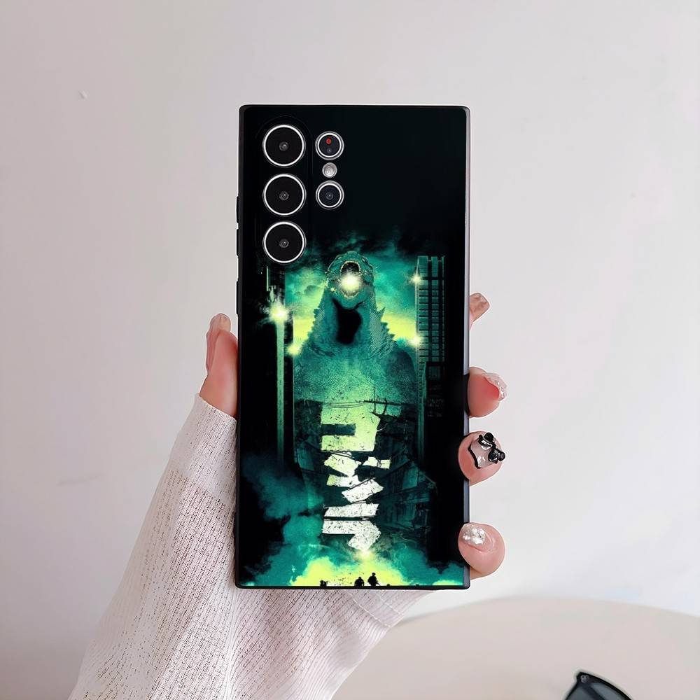 Cool G-GodzillaS Monsters Phone Case For Samsung Galaxy S25 S24 S22 S23 Ultra S21 S20 Plus Frosted Non-Slip Full Cover Soft Case
