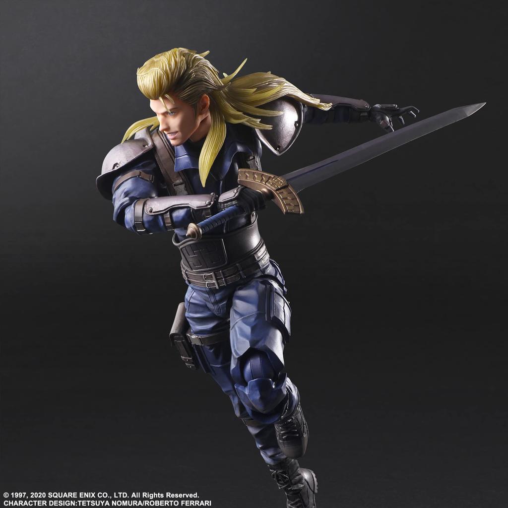 Final Fantasy VII Remake PLAY ARTS Kai Roche PVC Painted Movable Figure