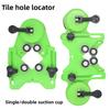 Multi-Functional Tile Hole Locator with Suction Cup Adjustable Drill Guide for Precise Glass Tile Drilling