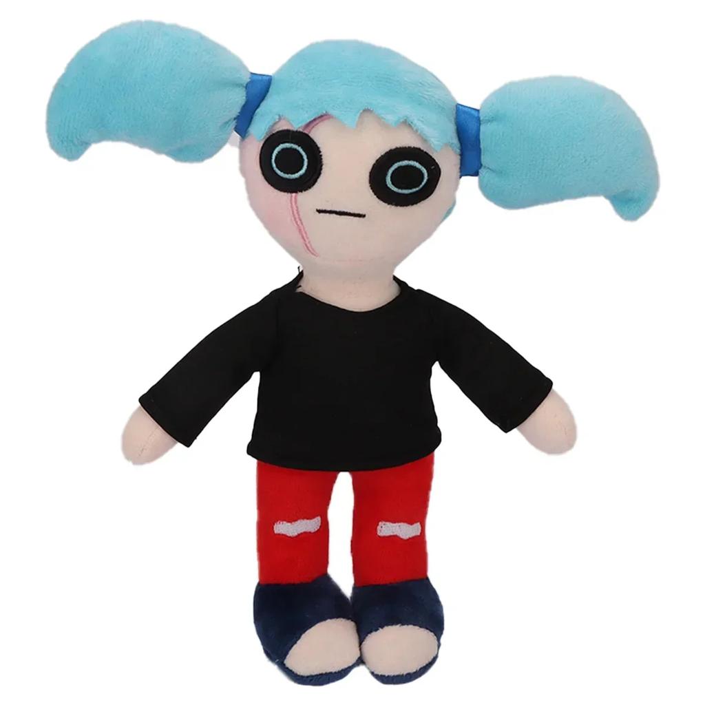 25cm Sally Face Sal Plüschtiere Lebensechte Plüschtiere Beste Sammlung für Spielefans Beste Geschenke Wohnzimmerdekoration Festivalgeschenke