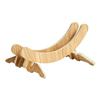 Indoor Wooden Bicycle Rack: Mountain & Road Bike Kickstand Support for Storage & Repair.