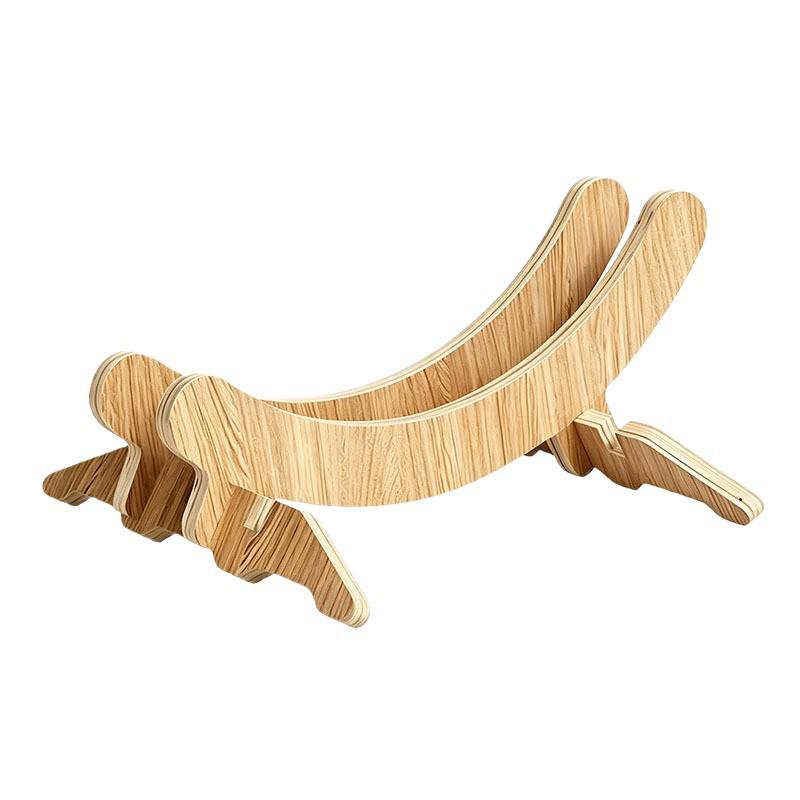 Indoor Wooden Bicycle Rack: Mountain & Road Bike Kickstand Support for Storage & Repair.