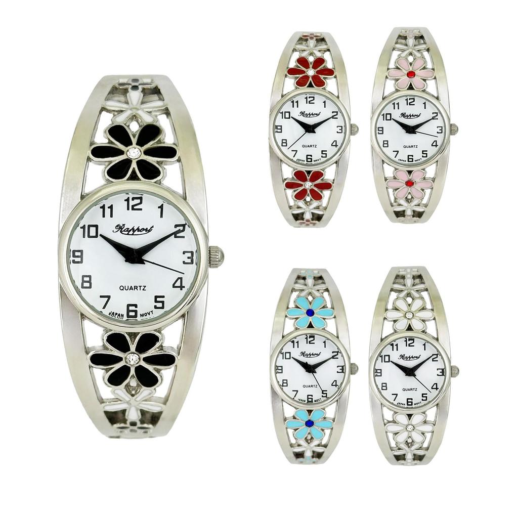 Rapport Blumenarmbanduhr 164511 Rosa Damen