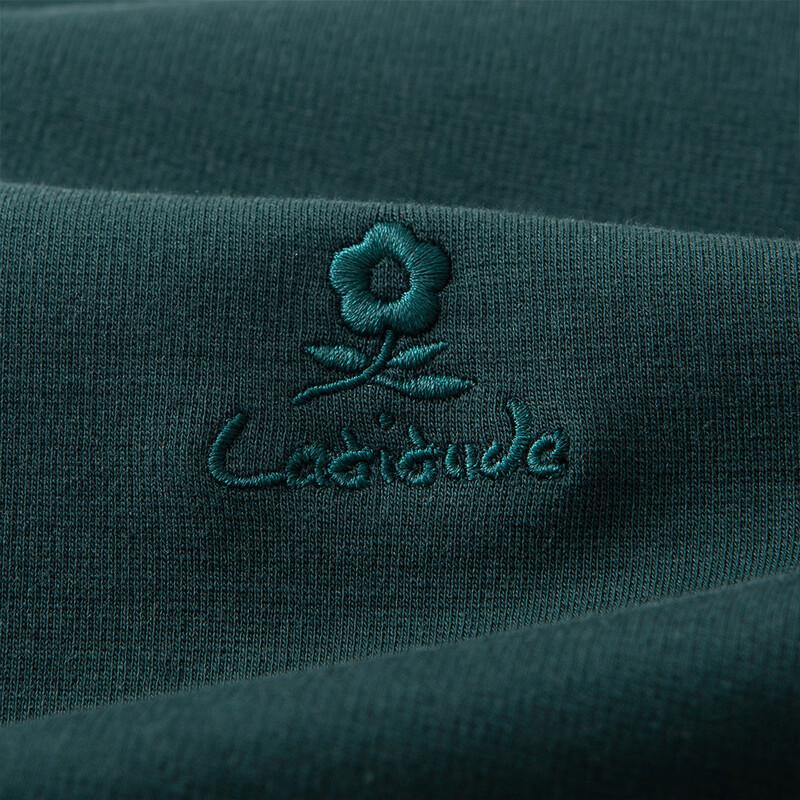 MONTAGUT Herren Langarm-Poloshirt mit Ananas-Jacquard
